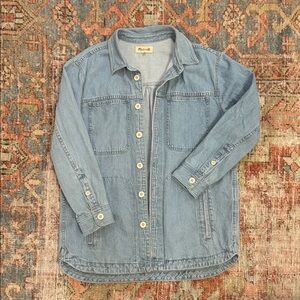 Madewell Light Blue Denim Shirt